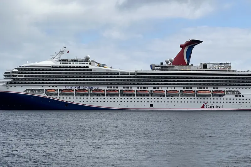 Carnival Radiance, a Carnival Cruise Line cruise ship