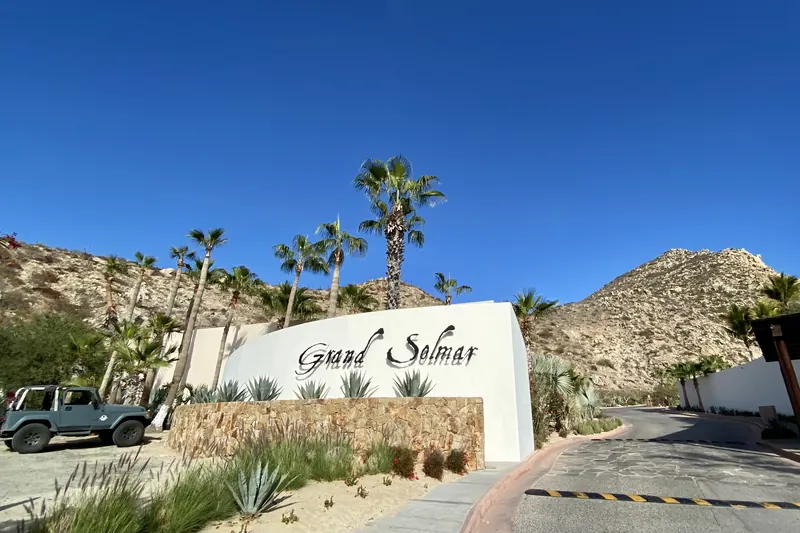 Grand Solmar Land's End resort below the rocks of Land's End, Cabo San Lucas