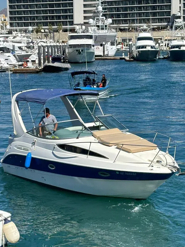Bayliner 30 cabin cruiser for private charter in Cabo San Lucas