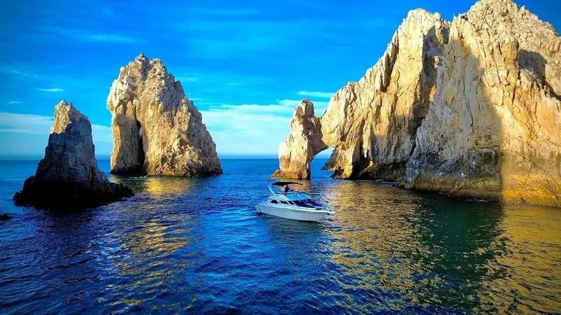 Sea Ray 40 flybridge yacht for private charter in Cabo San Lucas